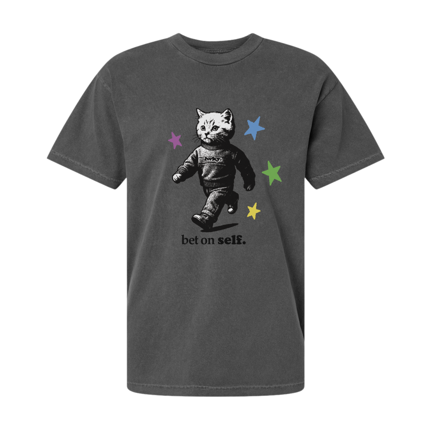 "COOL CAT" TEE (ALE)