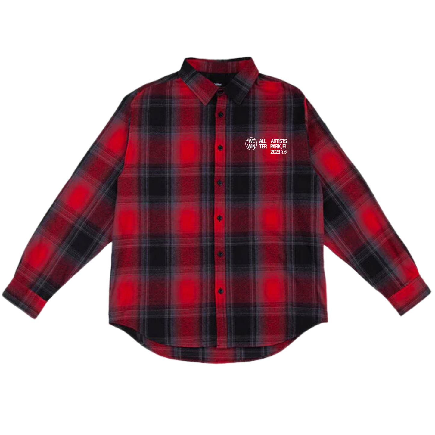 "LETTERS" Flannel Overshirt