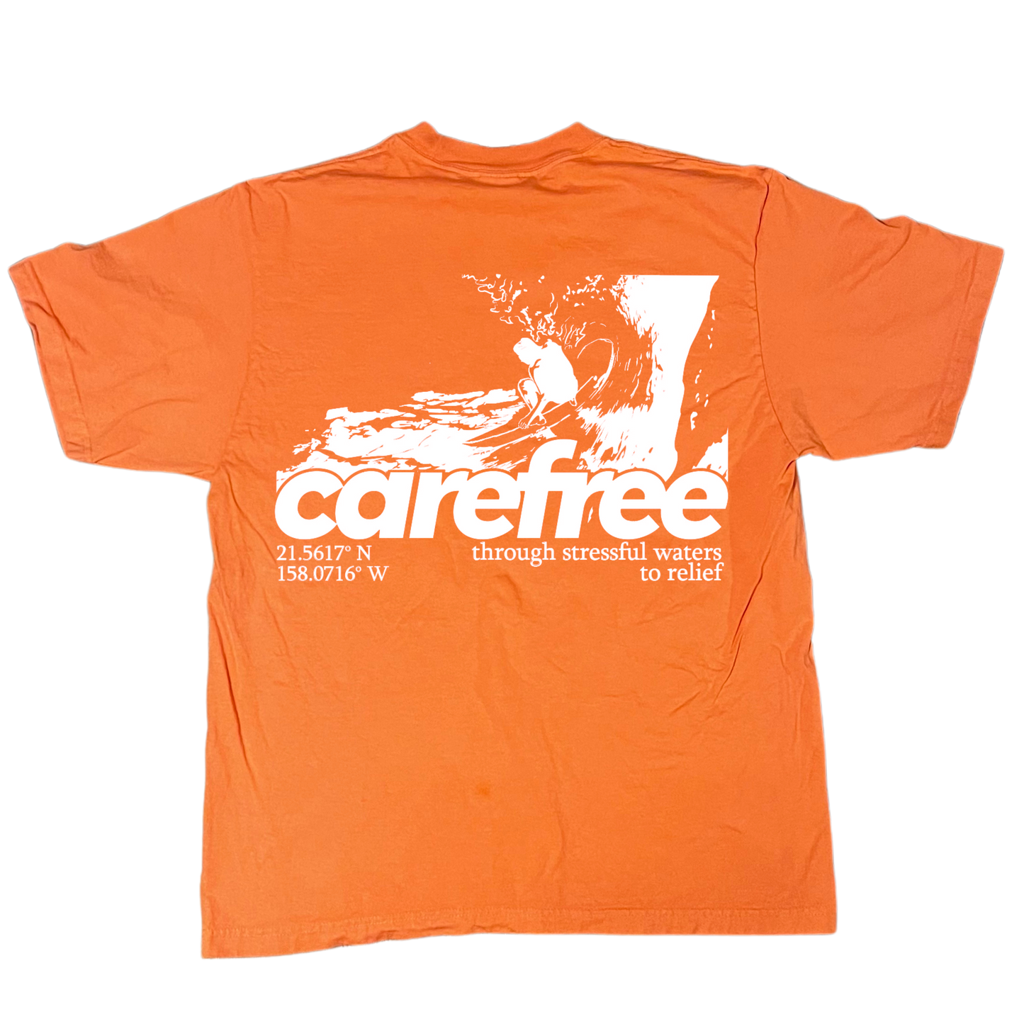 "CAREFREE" TEE