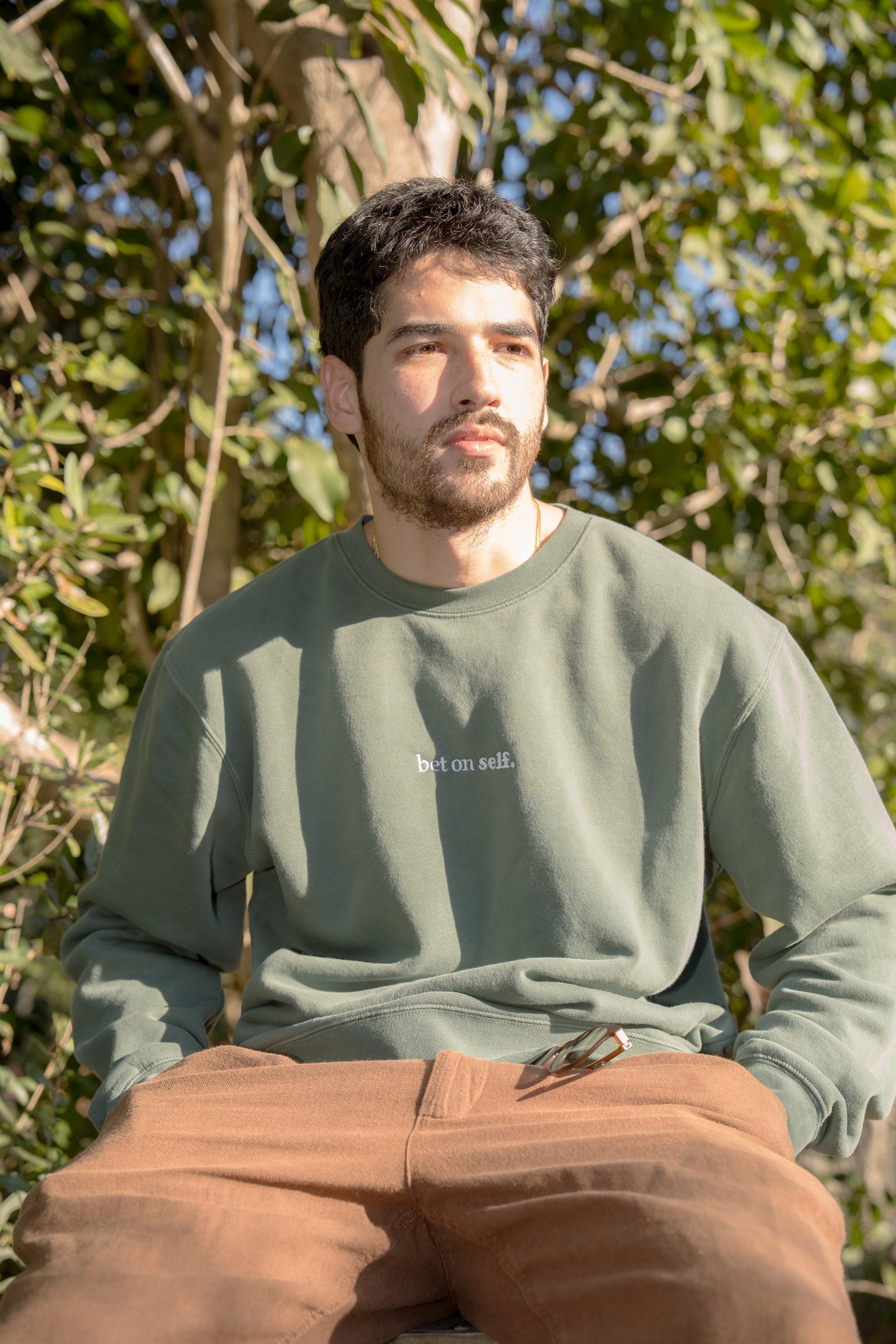 002: CREWNECK (ALPINE GREEN)