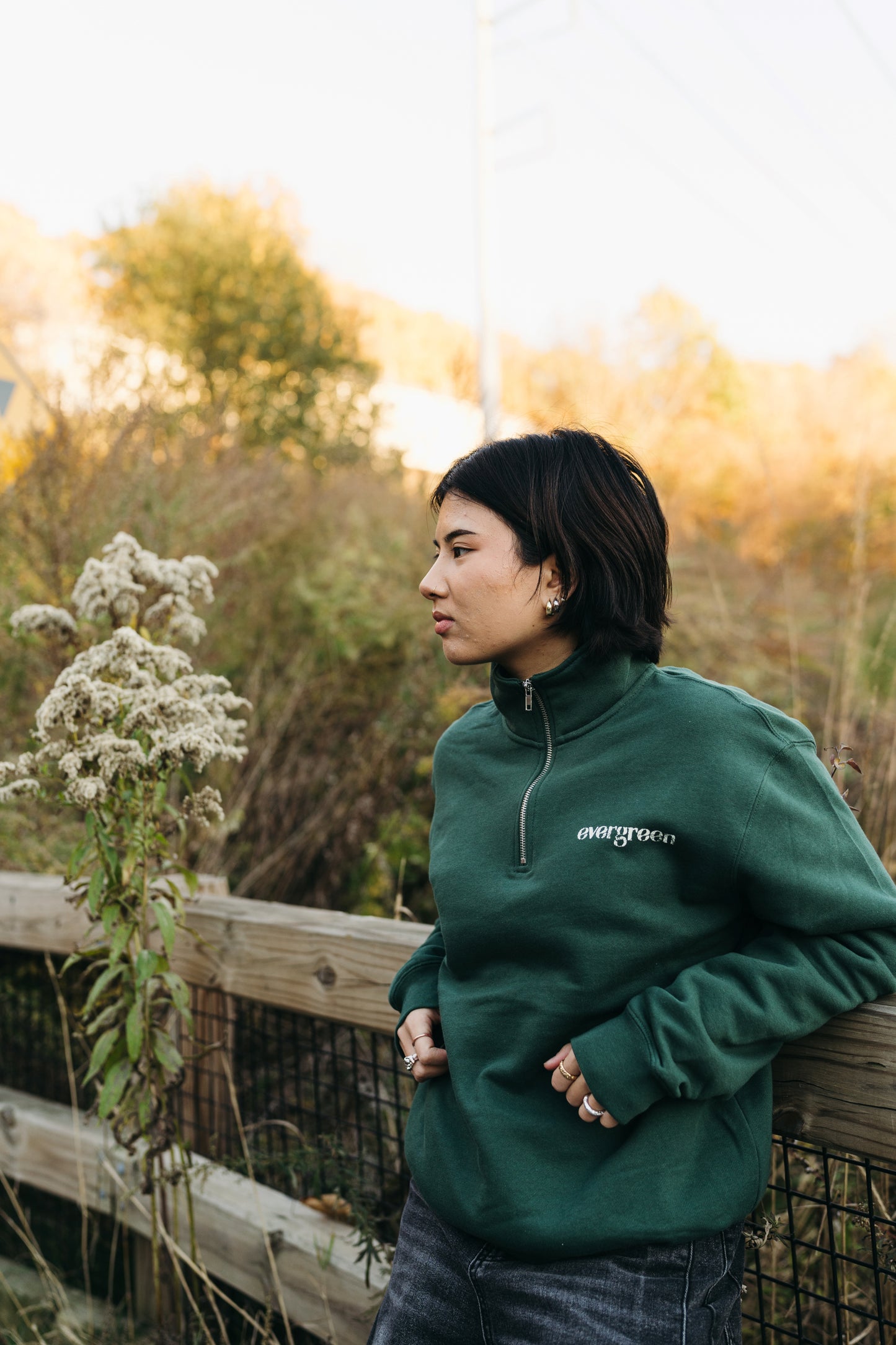 EVERGREEN QUARTER ZIP