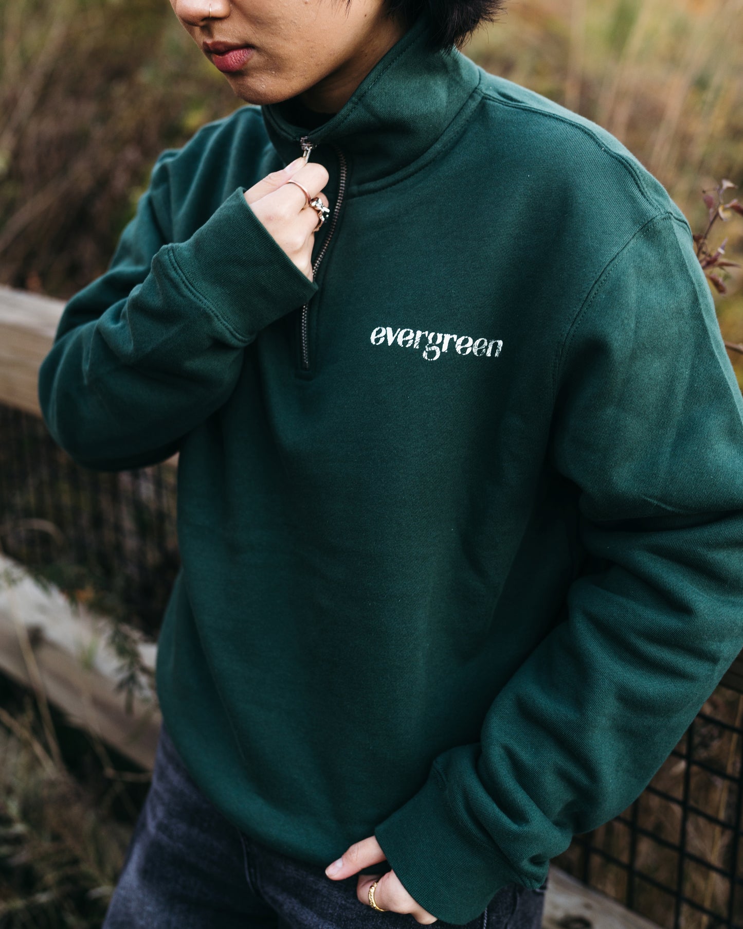 EVERGREEN QUARTER ZIP