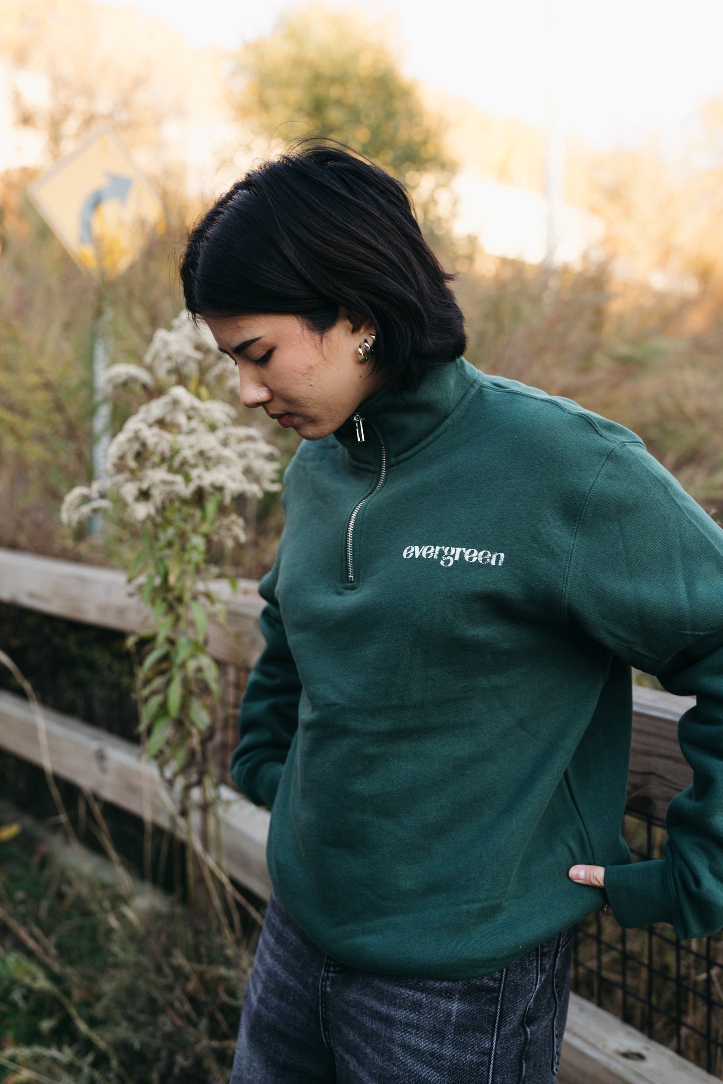 EVERGREEN QUARTER ZIP