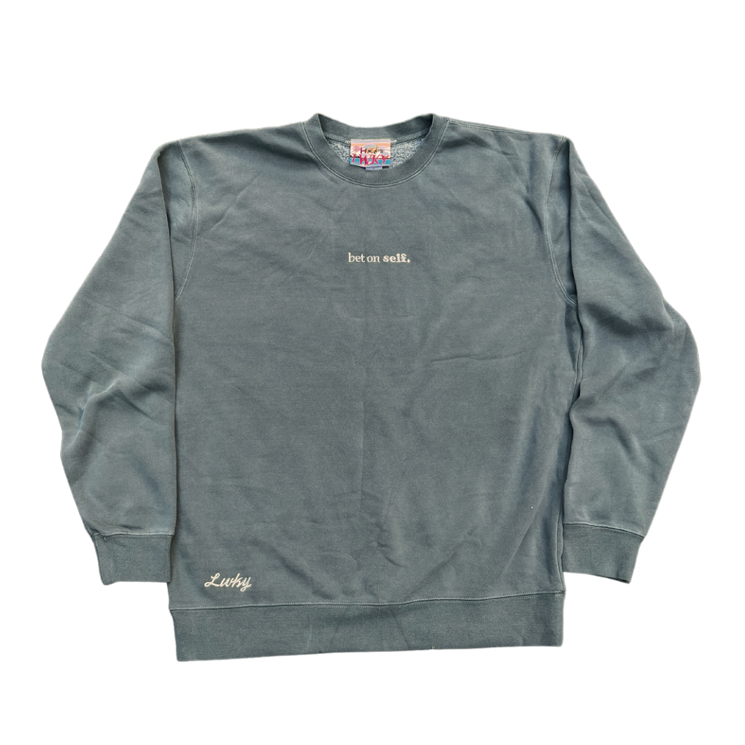 002: CREWNECK (ALPINE GREEN)