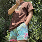"JADE ISLAND" MESH SHORTS (BAO)