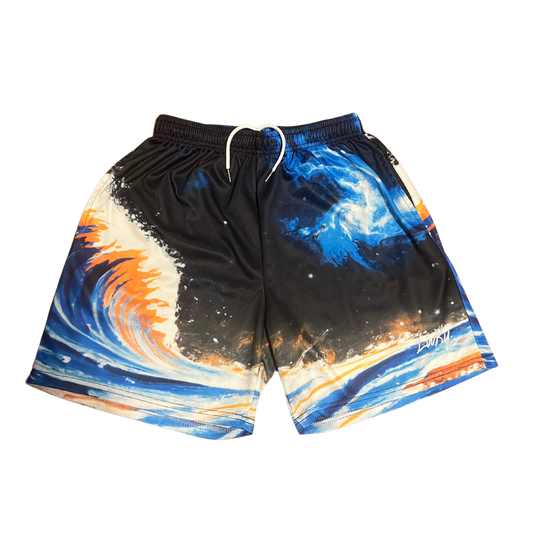 "GALAXY" Mesh Shorts