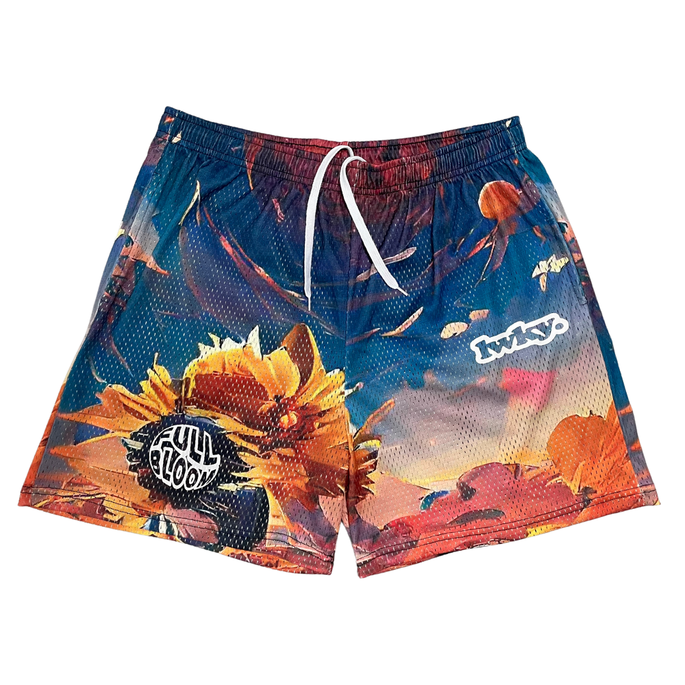 Full Bloom Mesh Shorts