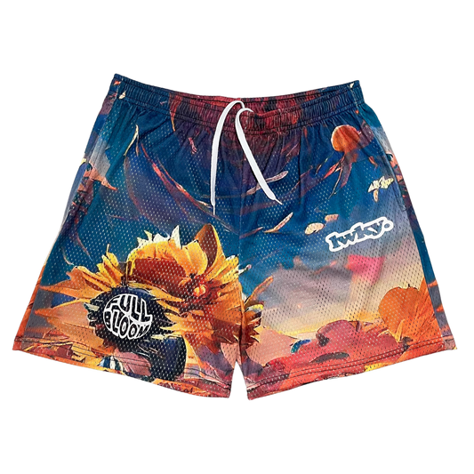 Full Bloom Mesh Shorts